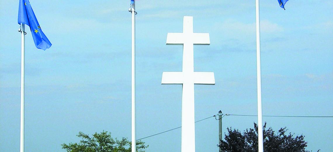 Croix de Lorraine d'Ecot © Club de la Randonnée Hérimoncourtoise