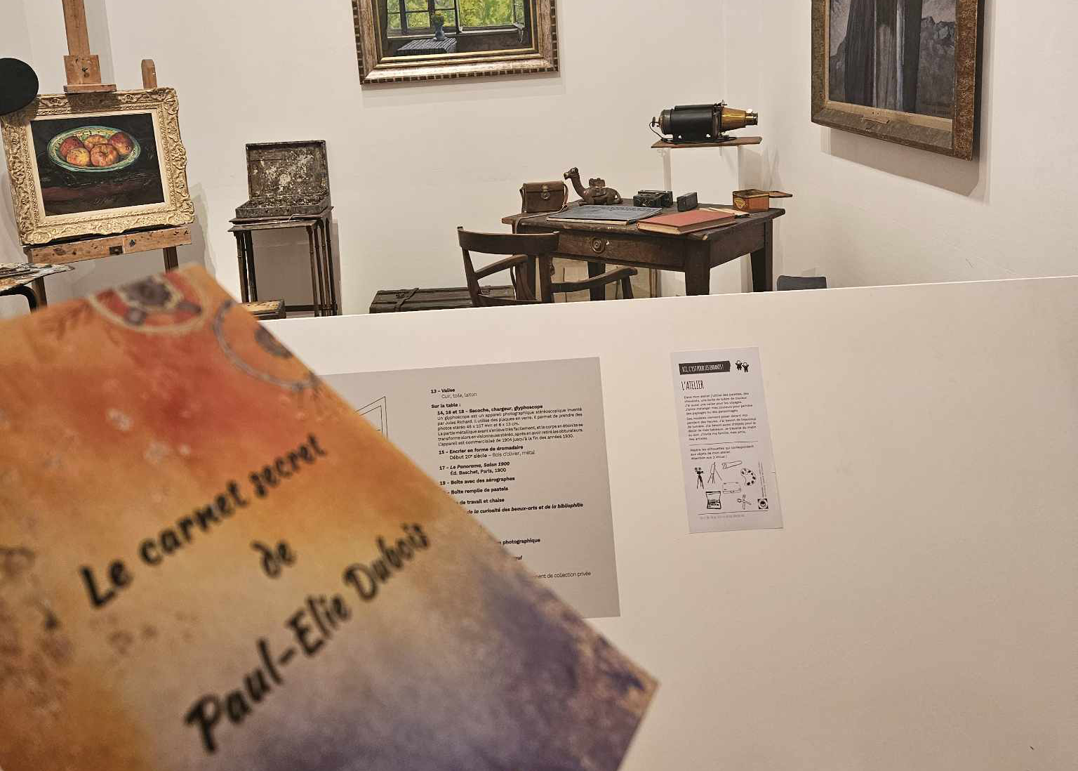 ©Office de Tourisme du Pays de Montbéliard Parcours d'énigmes, "Le carnet secret de Paul-Elie Dubois"