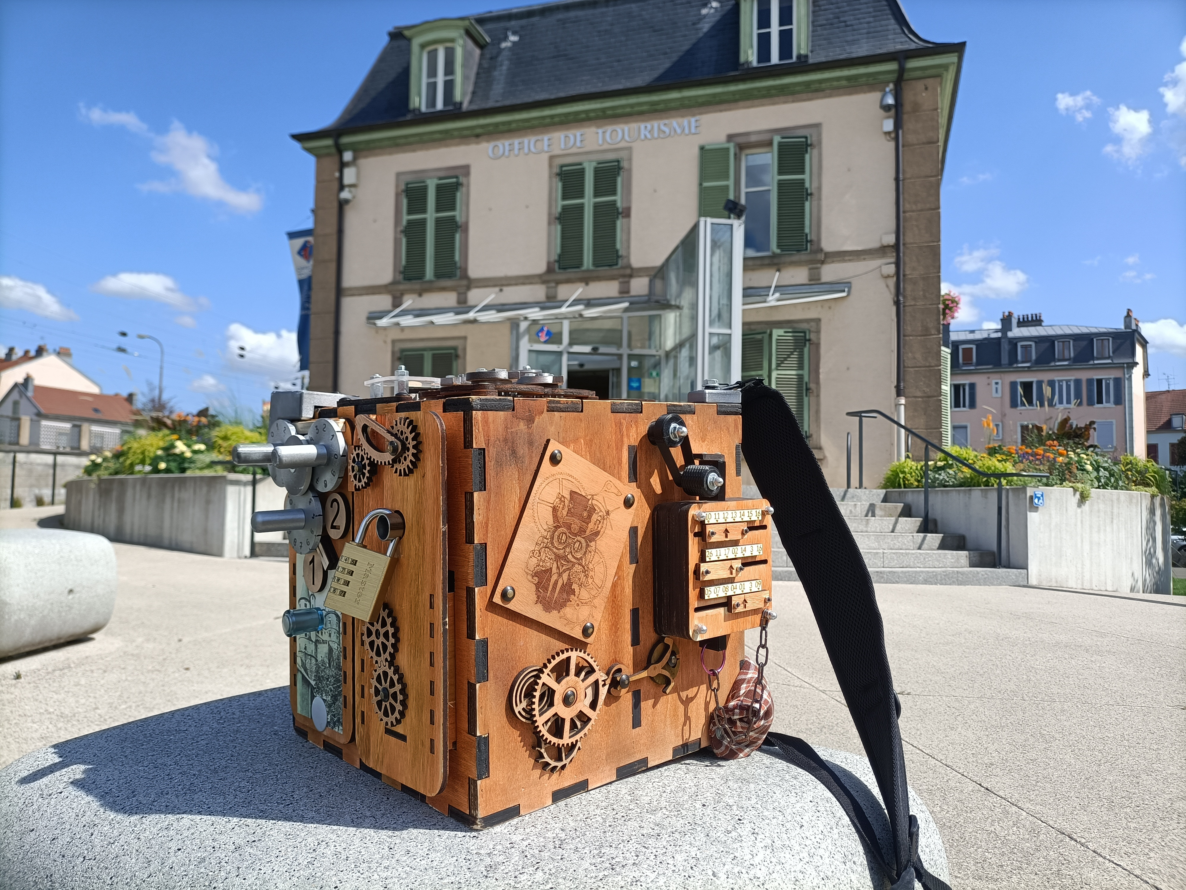 ©OfficedeTourismeduPaysdeMontbéliard Escape Game Outdoor "Montbéliard, le Poids du Secret"