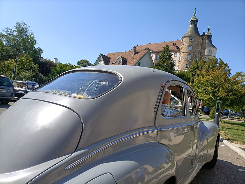 Balade en voiture ancienne