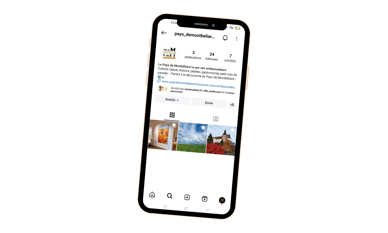Mockup Instagram Ambassadeurs