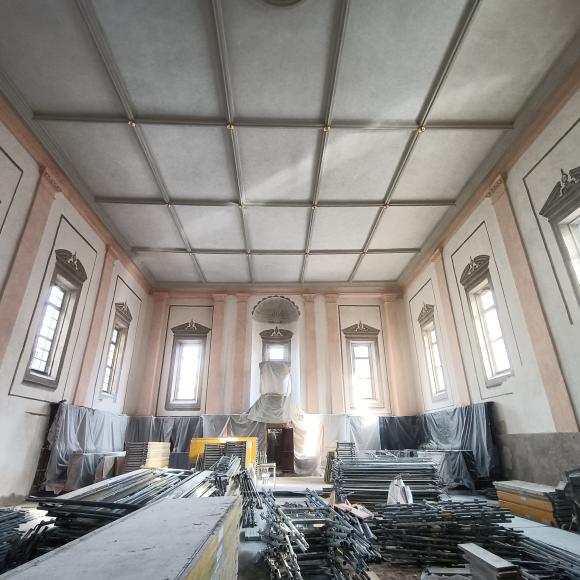 Office de Tourisme du Pays de Montbéliard Travaux du temple Saint-Martin
