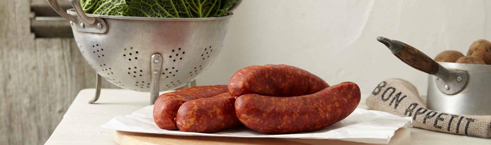 La saucisse de Montbéliard