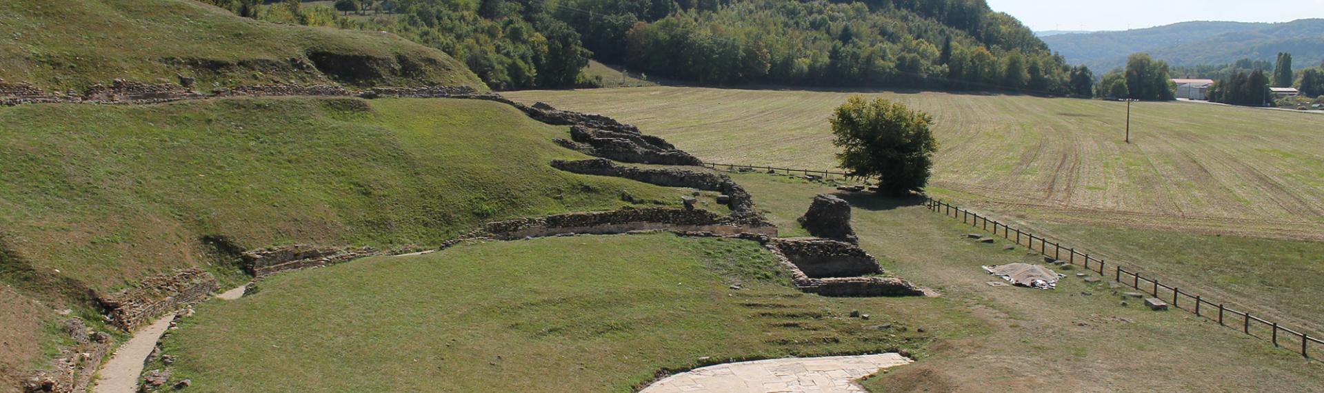 Le théâtre antique de Mandeure ©Pays de Montbéliard Tourisme