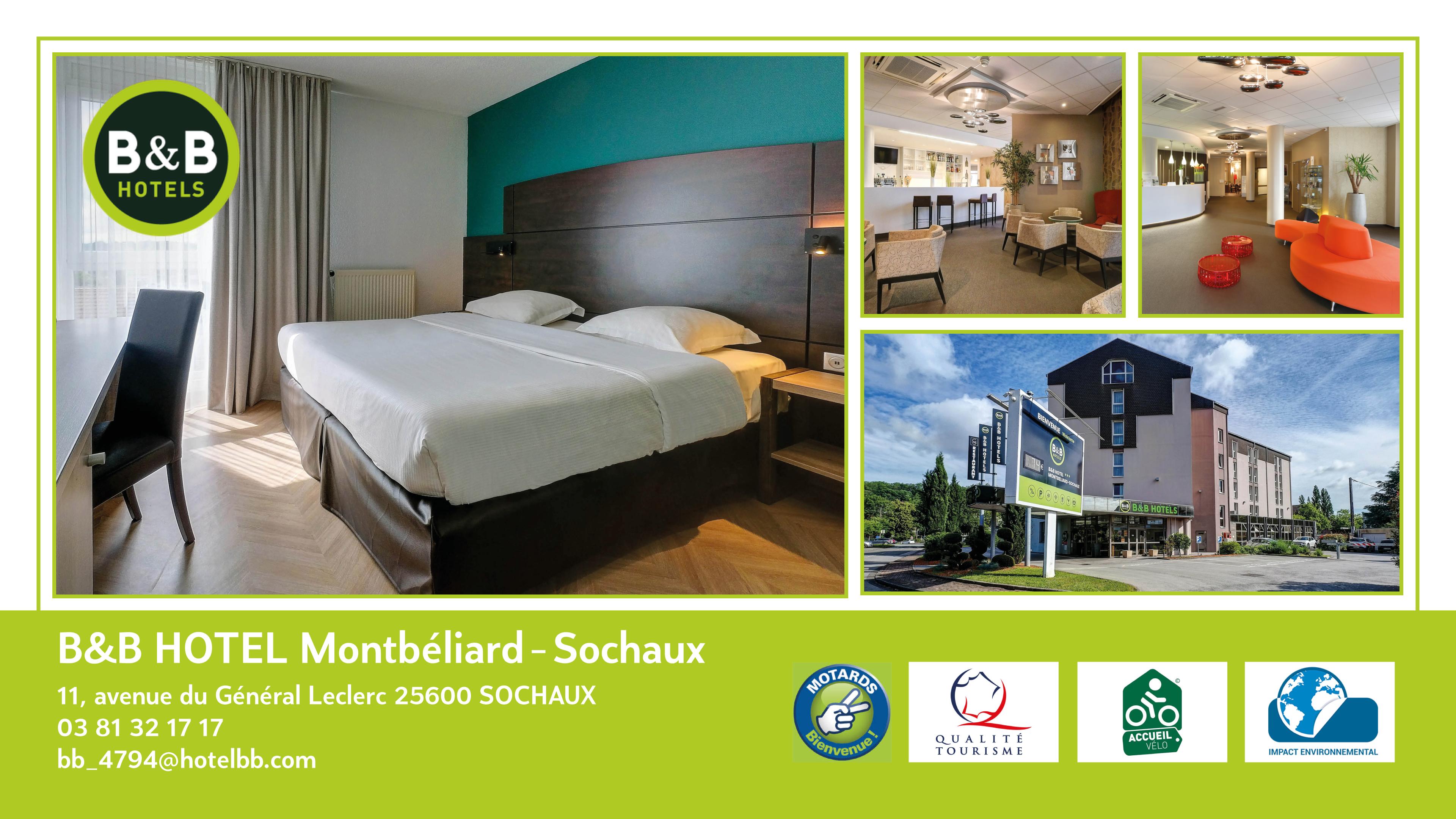 ©Office du Tourisme du Pays de Montbéliard/B&B Hotel Sochaux