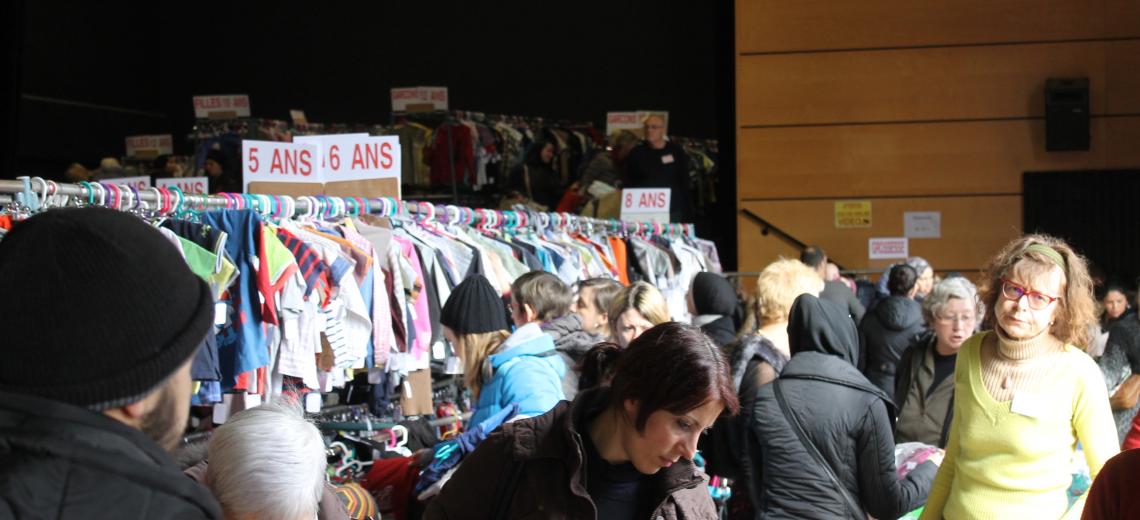 Bourse aux vêtements © Ville d'Audincourt
