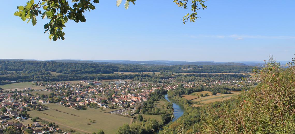 Belvédère de Mandeure © Office de Tourisme du Pays de Montbéliard