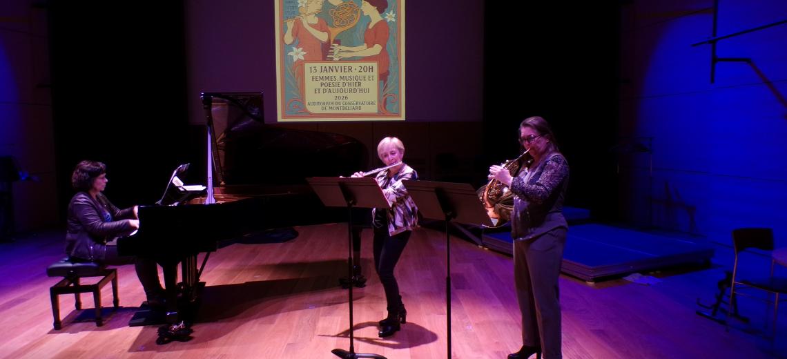 Concert : Au Bonheur des dames © Pays de Montbéliard Agglomération