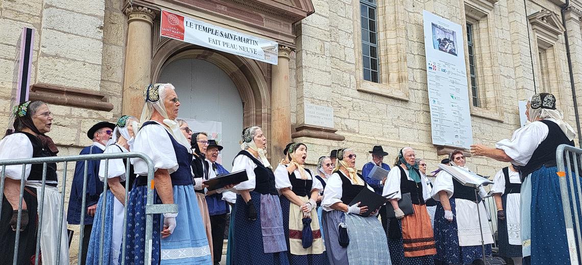 Concert de la chorale Le Diairi © Alain Roy