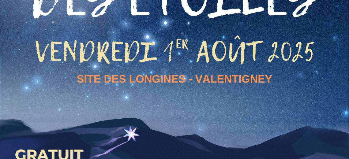 Nuit des étoiles  soirée astronomie © ville de Valentigney