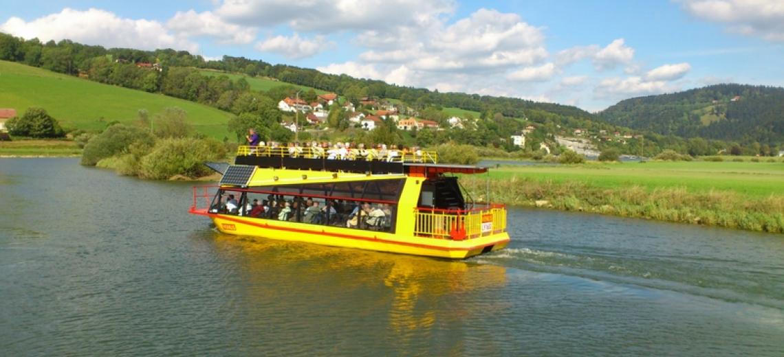 CROISIERE PROMENADE - VEDETTES PANORAMIQUES DU SAUT DU DOUBS_1 © Vedettes Panoramiques MICHEL