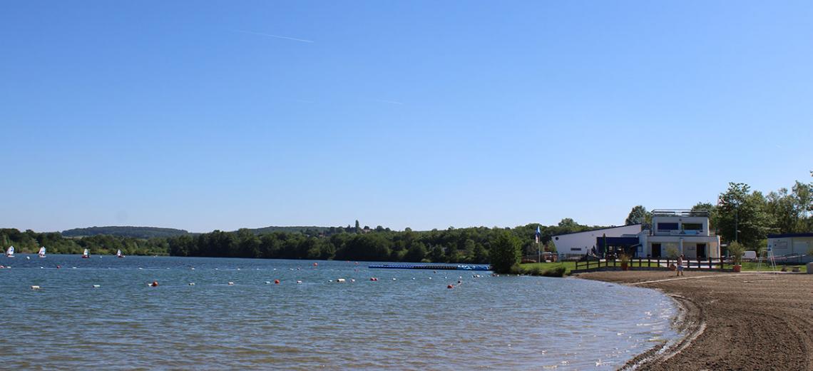 BASE DE LOISIRS DU PAYS DE MONTBÉLIARD À BROGNARD © Pays de Montbéliard Tourisme