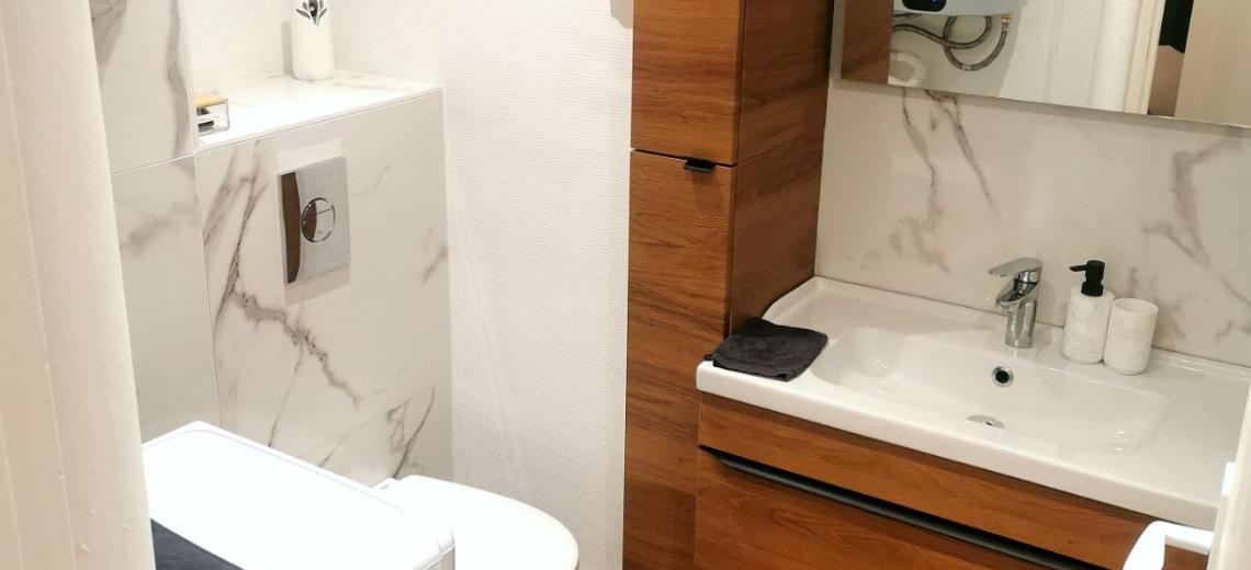 Résidence du Chateau - sdb et wc © Résidence du Chateau