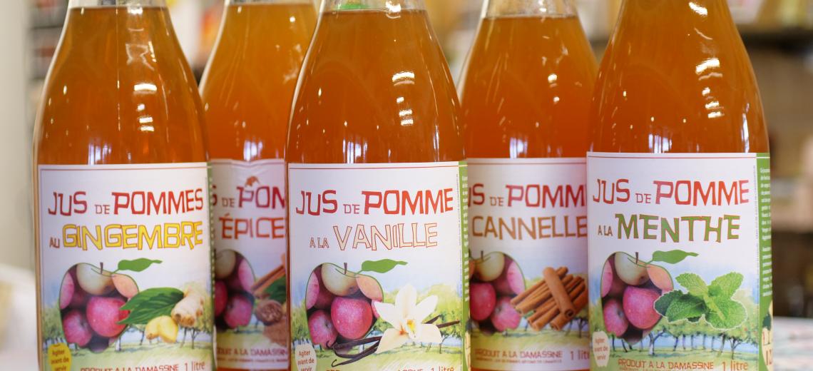 Damassine - Jus de pomme ©  Alexis Beuscart pour PMA