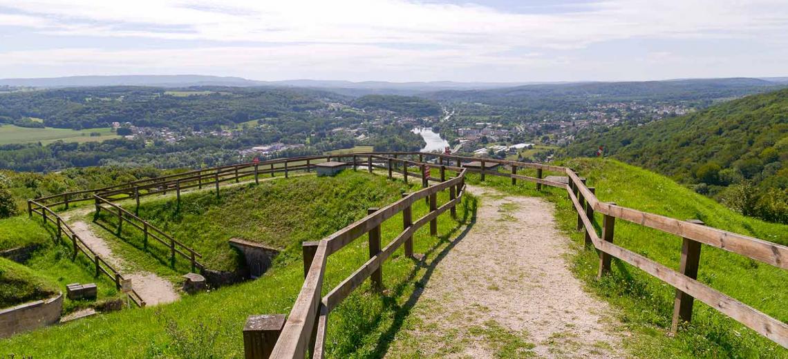 BELVÉDÈRE DU FORT DU MONT-BART À BAVANS © Alain DOIRE / Bourgogne-Franche-Comté Tourisme