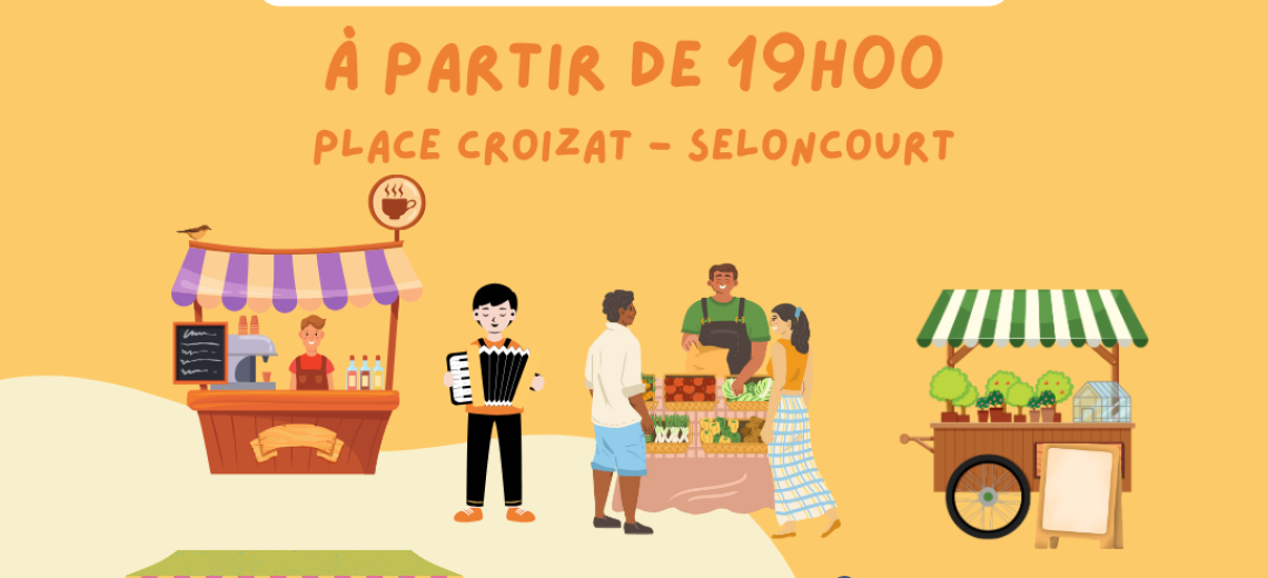 Marché d'été Flyer Mona + - 1 © Ville de Seloncourt