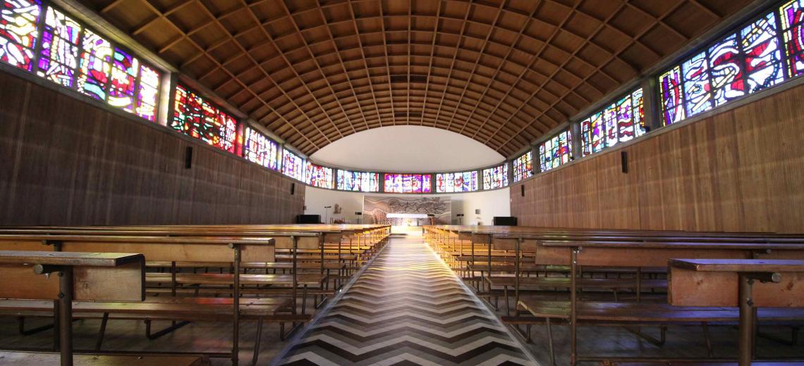 EGLISE DU SACRÉ-COEUR À AUDINCOURT © Pays de Montbéliard Tourisme