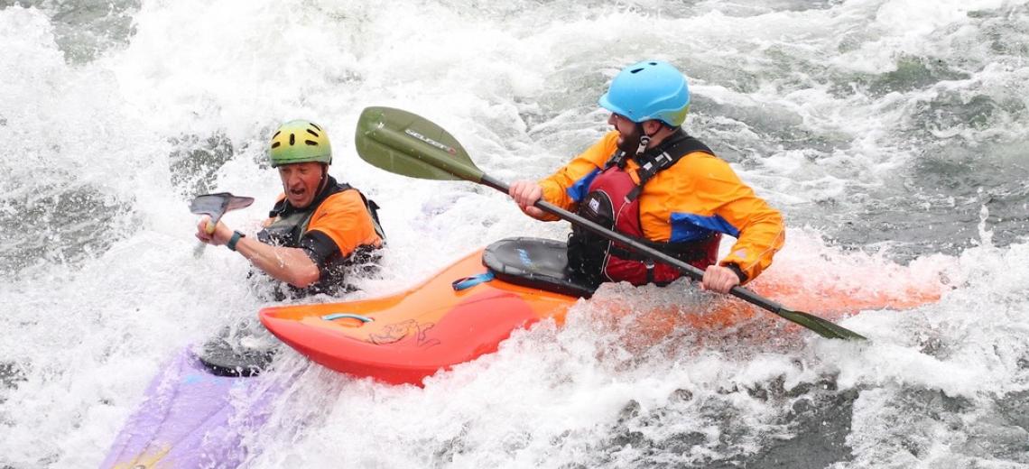 Activité sportive en kayak à Pont-de-Roide-Vermondans © CKPontdeRoide