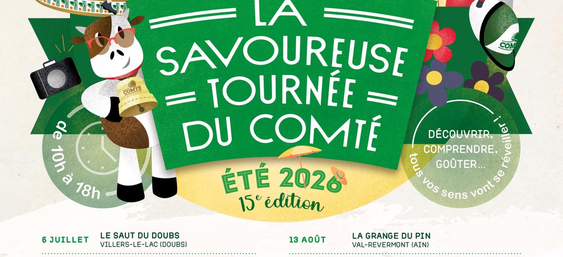 Affiche SavTourne╠üe26 - diffusion web © Comté