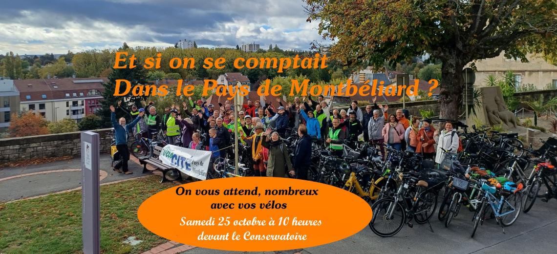 Cyclistes, et si on se comptait ? © Mona +