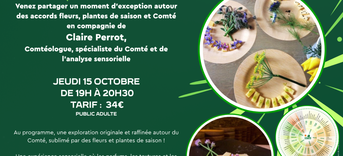 Affiche soirée 15 octobre  © La Maison du Comté 