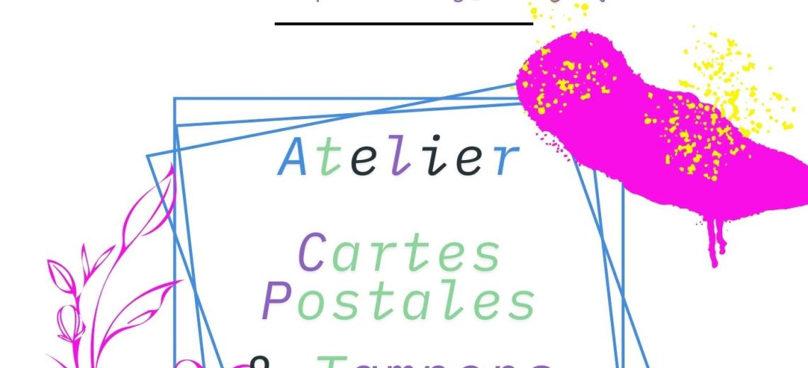 Affiche Atelier cartes postales - 1 © Librre de droit