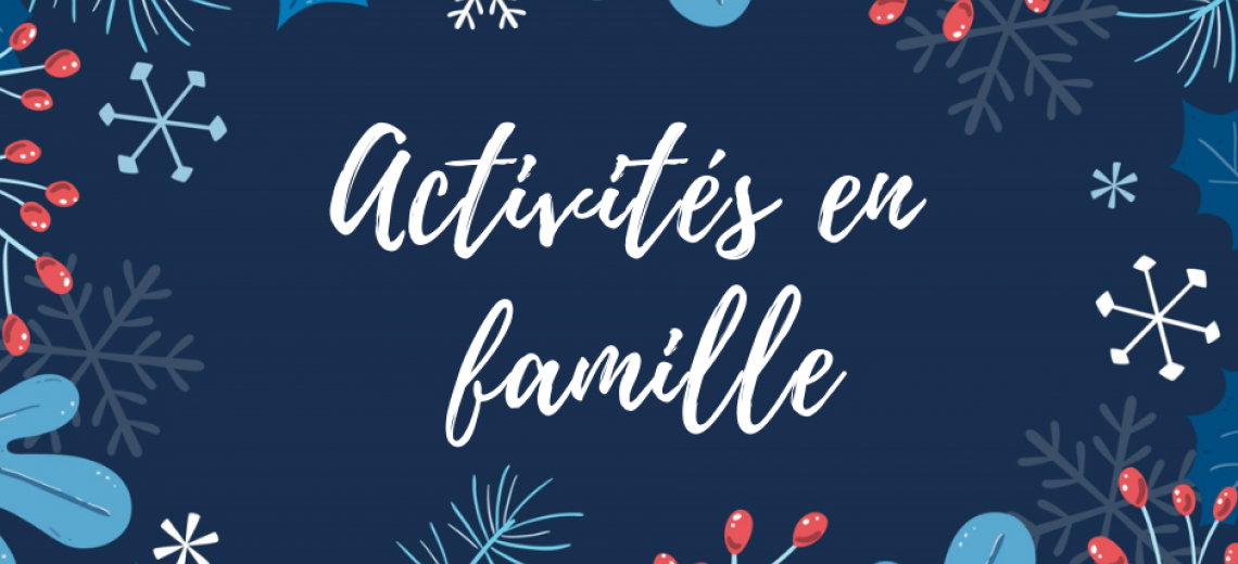 Activités en famille - Noël © Photo libre de droit