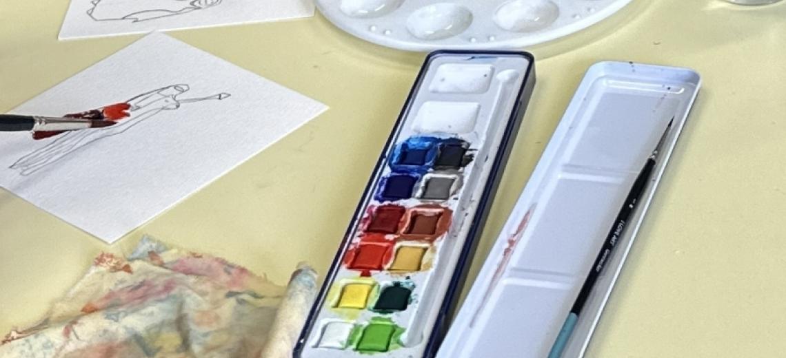 Atelier d'aquarelle « Au château… sur le motif » © @DR