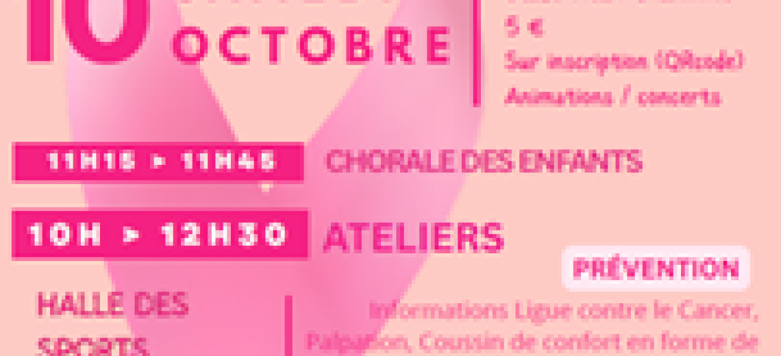 octobre rose  © Mairie Vieux-Charmont 