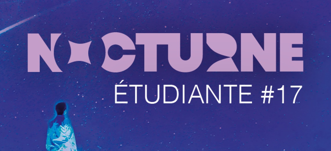 Nocturne Étudiante © Aurore Devin, étudiants MMI