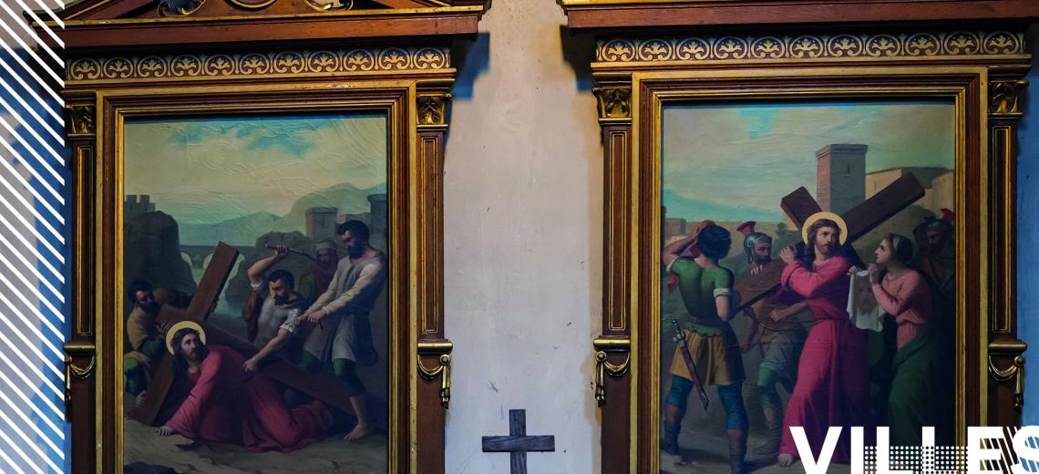 Les peintures de l'Eglise St-Maimbœuf © Mona +