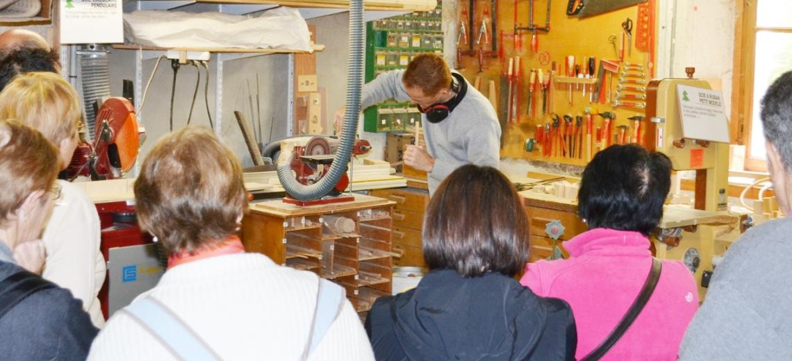Sauge-artisans-du-bois-visite © Sauge Artisans du Bois DR