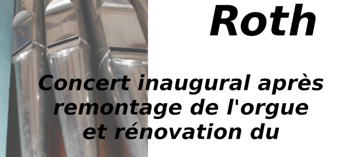 Récital d'orgue : Daniel Roth © AOSM