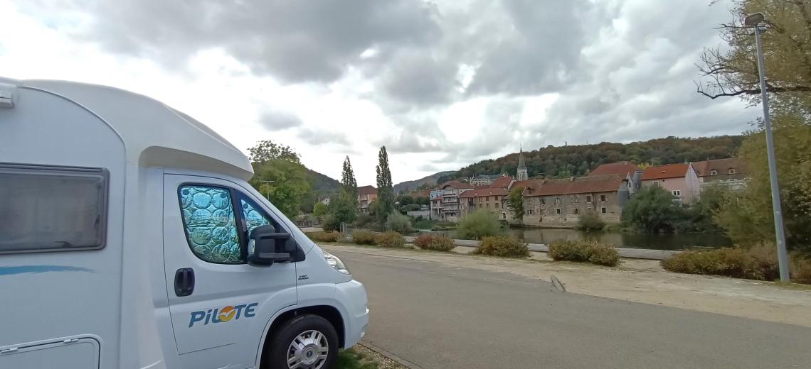 Aire de camping-car de Pont-de-Roide © Office de Tourisme du Pays de Montbéliard