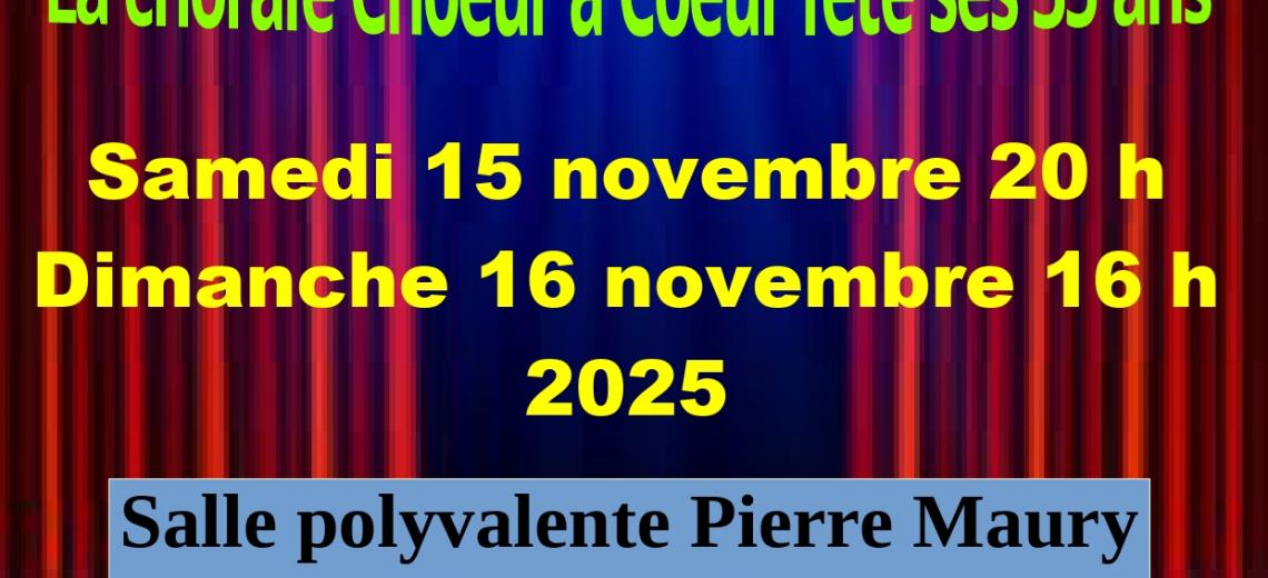 BALADE EN COMEDIES MUSICALES: 35 ans de la chorale © chorale