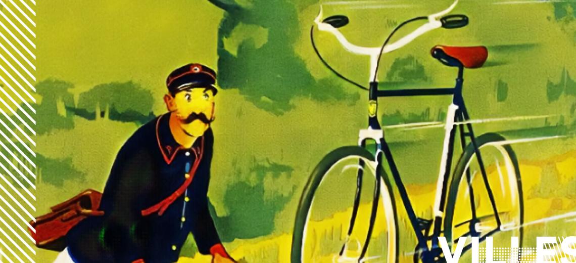 La tournée du facteur : la rétro-balade à vélo © Mona +