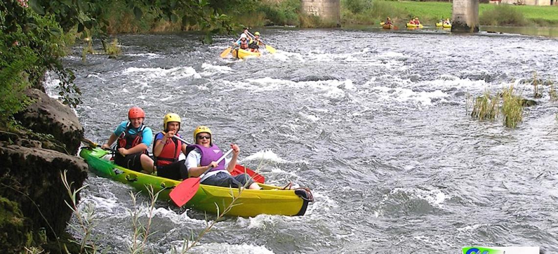 Descente en canoë-kayak sur le Doubs  © CKPontdeRoide