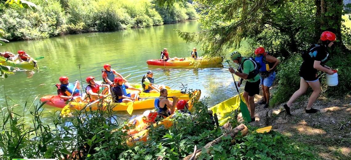 Descente en canoë-kayak sur le Doubs © CKPontdeRoide