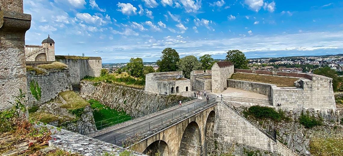 Vue sur la demi-lune de la Citadelle © Cédric Lambert