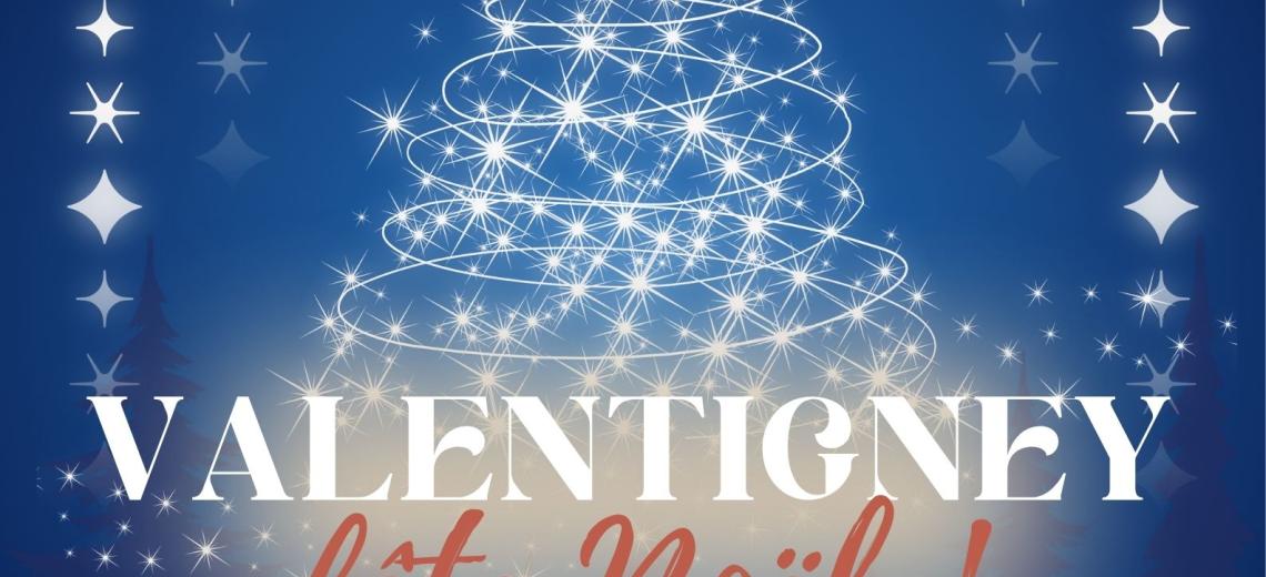 Spectacles de Drones spécial Noël © ville de Valentigney