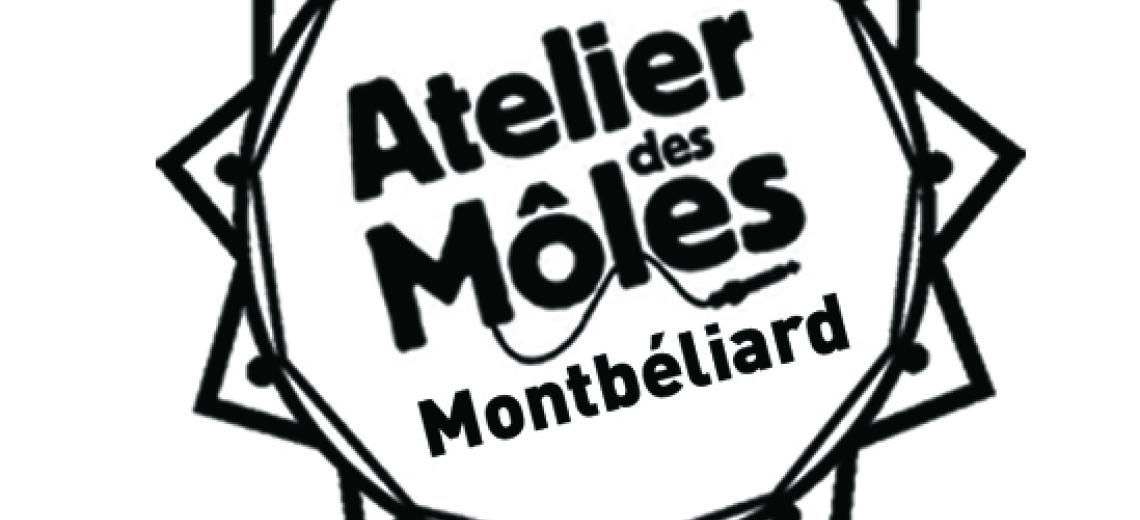 Logo moles Noir sur blanc © l'atelierdesmoles