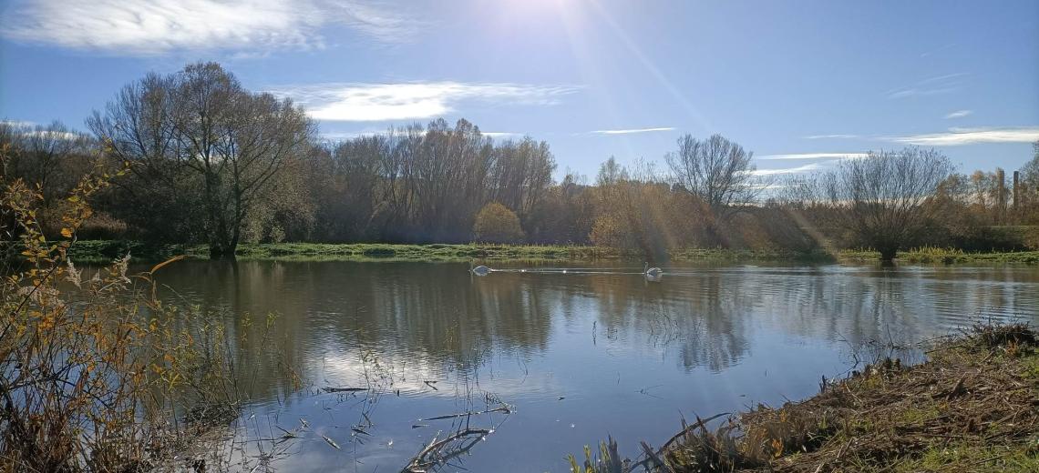 Le parc des 2 canaux © Office de Tourisme du Pays de Montbéliard