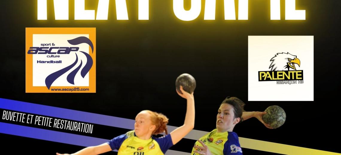 Match N2F contre Palente Besancon Handball © Mona +