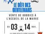 Vente de Goodies - Novembre Bleu © Mona +