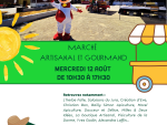 Affiche Marché artisanal  © Maison du Comté 