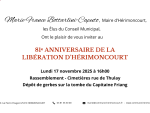 81e anniversaire de la libération d'Hérimoncourt © Mona +