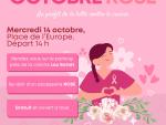 Marche rose © Service communication de Valentigney