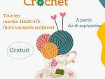 Affiche tricot crochet  - 1 © libre de droit