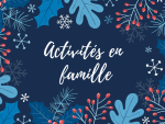 Activités en famille - Noël © Photo libre de droit