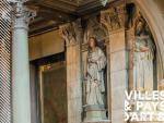 Les statues de l'église St Maimbœuf © Mona +